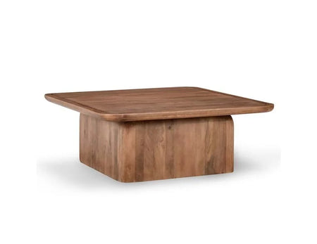Chloe Mango Wood 48" Square Coffee Table (1 in stock)