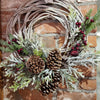 Grapevine and PInecone Wreath  (4 in stock)