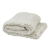 Chunky White Knitted Throw (1 in stock)