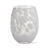 Confetti White Stemless Wine Glasses  (qty of 8 in stock)