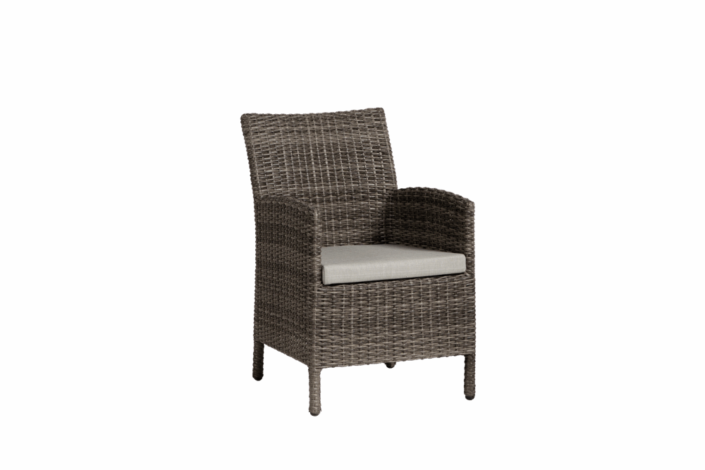 Luxury Outdoor Coral Gables Dining Armchair w Cushion (qty of 8 in stock) 50% off