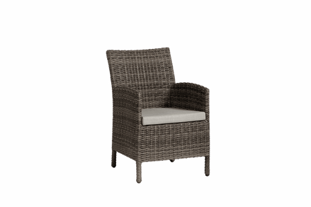 Luxury Outdoor Coral Gables Dining Armchair w Cushion (qty of 8 in stock) 50% off