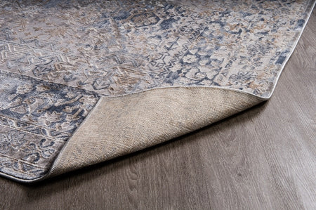 Cortina Polypropylene Power Loom Rug Beige/Blue/Copper Tones style 8000 8x10 (1 in stock)