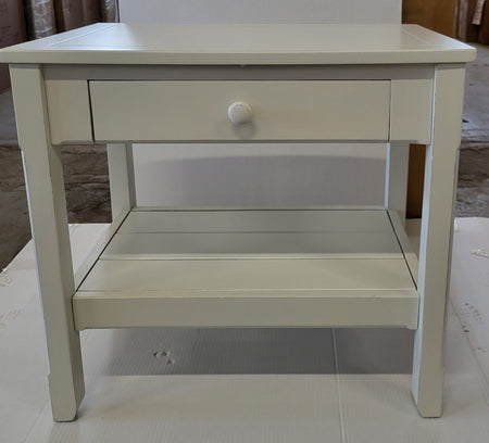 Cottage Lamp Table All White ( 1 in stock)
