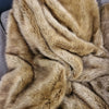 Luxury Faux Fur Throw Cougar (1 in stock)