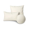 Crush Velvet Ecru  Cushion 24"  (4 in stock)