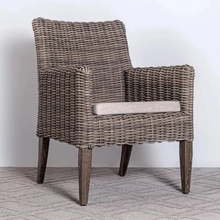 Luxury Outdoor Cubo Dining Armchair (6 in stock) 50% off