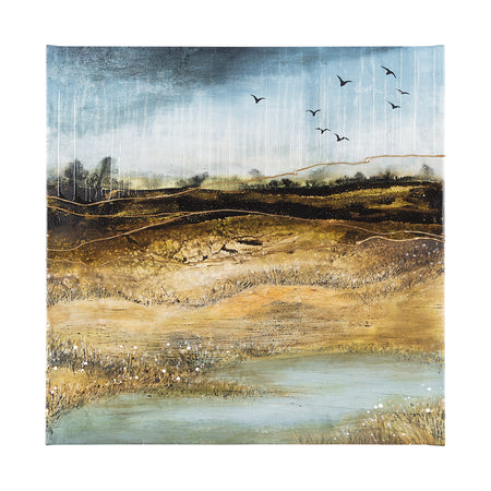 Daily Fly Over Canvas Art