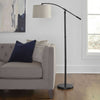 Bronze Arc Floor Lamp