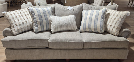 Denzel Fabric 3 cushion  Large Sofa (1 in stock)