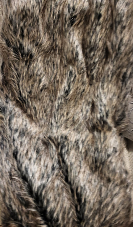 Luxury Faux Fur Throw Desert Fox (1 in stock)
