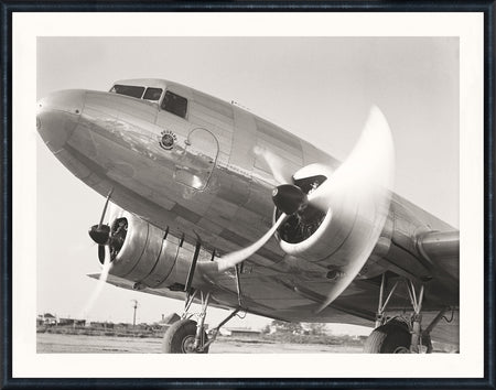 Art  -  Douglas DC 3 circa 1940  Nostalgia Collection Framed with Glass (1 in stock)