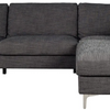 Dovetail Charcoal Left Hand Sectional Sofa (1 in stock)