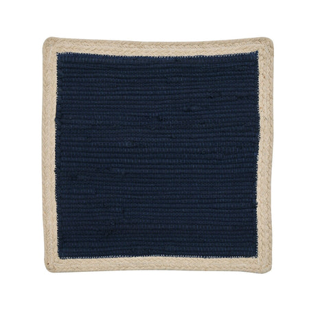 Dune Navy Placemat 15"square (10 in stock)