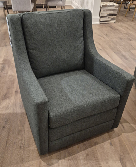 Echo Swivel Chair in Fabric Jane Cypress (2 in stock)