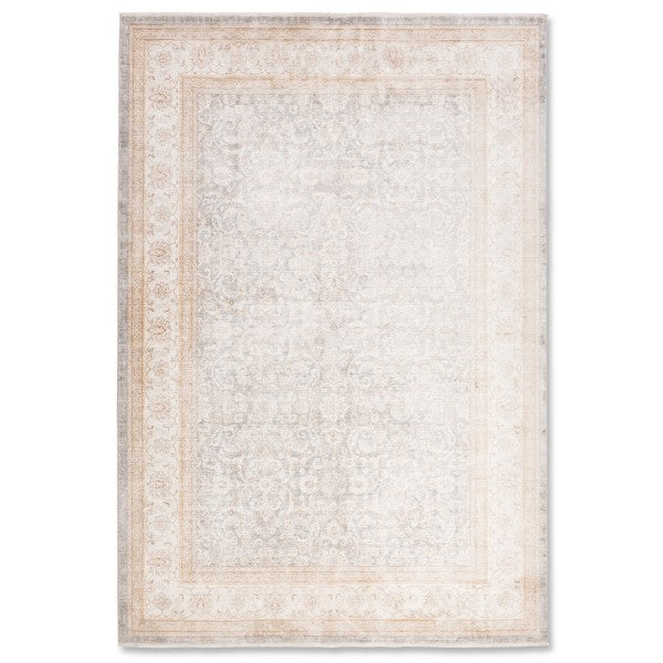 Elaxi Power Loomed Polyester Rug Style 55 Gold/Grey Tones 9' x 12' (1 in stock)