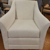 Eliza Fabric Swivel Chair Performance Fabric Nomad Snow (4 in stock)