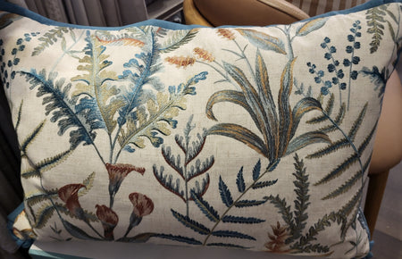 Tulip Powder Blue Cushion 16x24 (4 in stock)