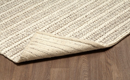 Esperanza Handmade Wool Rug Style 5002 Light Grey Tones 8' x 10' (1 in stock)