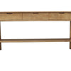 Everly Console Table Light Natural 3 drawers and lower shelf (2 in stock)