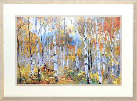 Art - Fall Magic framed with glass