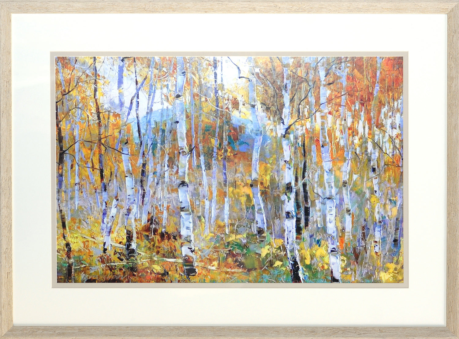 Art - Fall Magic framed with glass