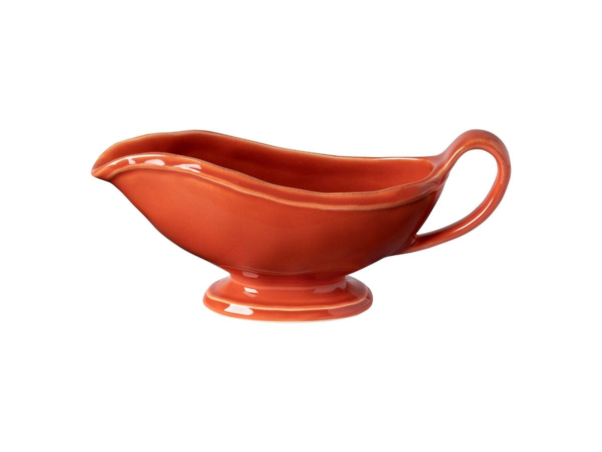 Fontana Paprika Fine Stoneware from Portugal Gravy Boat (1 in stock) Retired collection
