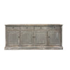 Wooden 4 Door Sideboard Rustic Grey (1 in stock)