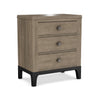 Front Street 3 Drawer Nightstand Truffle Finish (2 in stock)