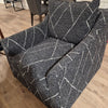 Gene  Swivel Chair Portico Midnight Fabric (2 in stock)