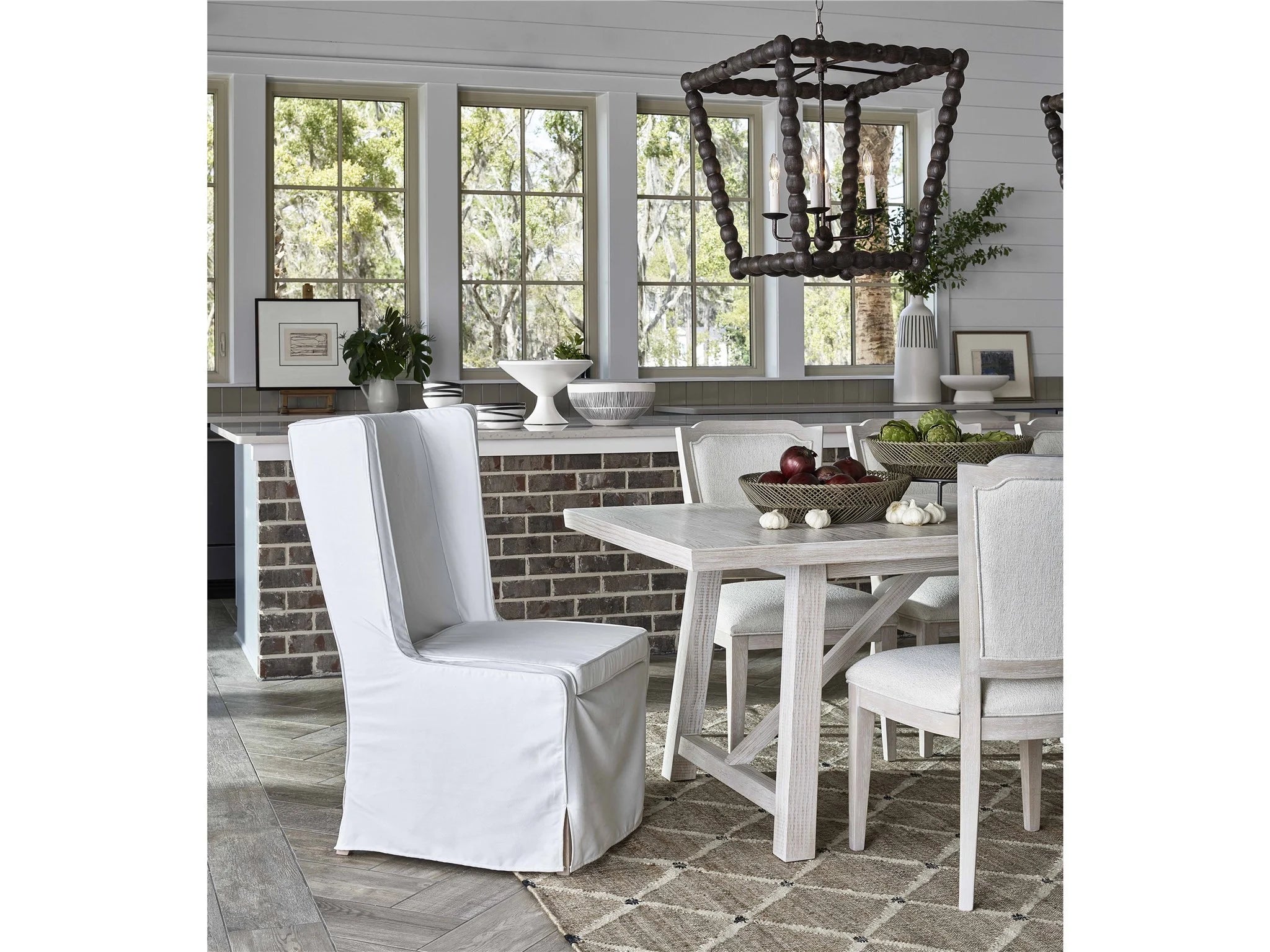 Coastal Collection Getaway Slipcover Dining Chair (4 in stock)