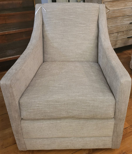 Slim Swivel Chair in Yates Pewter (2 in stock)