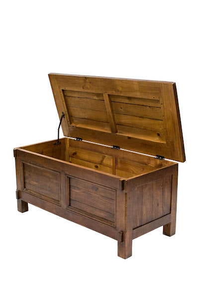 Rustic Irish Gold Coast  Blanket Box (1 in stock)