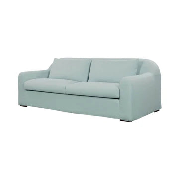 Harper Slipcover Sofa in Sky Blue fabric (1 in stock)