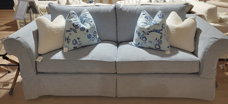 Heather Large Slipcovered Sofa Sense Cloud Performance Fabric (1 in stock)