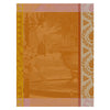 From France Teatowel Jardin Parisien Orange -   (3 in stock)