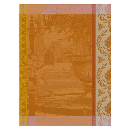 From France Teatowel Jardin Parisien Orange -   (3 in stock)