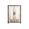 Jasmine 2 Door Cabinet Antique Black/Cream (1 in stock)