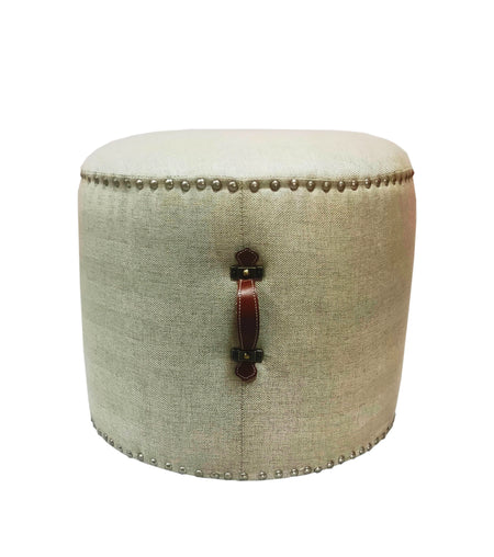 Johnhansson  Natural Herringbone Ottoman (1 in stock)