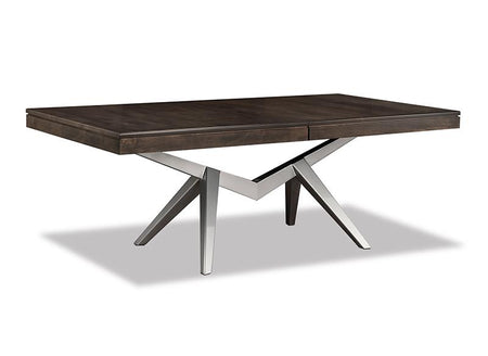 Laguna Maple Dining Table 42" x 84 with 2 x12" self storing leaves extends to 108"(1 in stock)