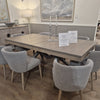Laguna Maple Dining Table 42" x 84 with 2 x12" self storing leaves extends to 108"(1 in stock)