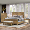 King Panel Bed Lakeridge Collection Champagne Finish (1 in stock) 15% off until July 4