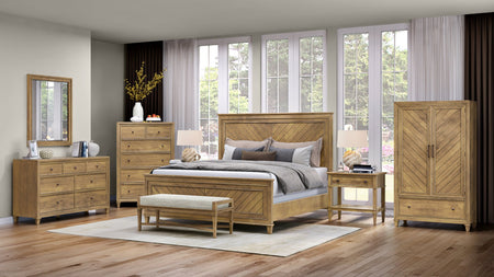 Night Table Lakeridge Collection Champagne Finish (1 in stock) 15% off until July 4