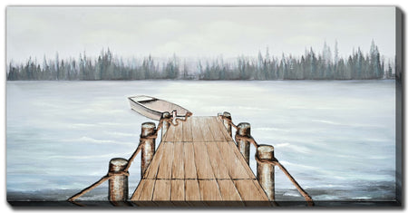 Lake Side Escape Canvas 28" x 56" (1 in stock)