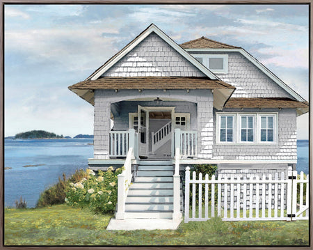 Lakeside Retreat Framed Canvas 40" x 50" (1 in stock)