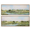 Textured Landscape Framed  2 styles (4 in stock)
