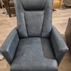 Larry Gliding Recliner with Power Headrest and Battery Pack Teal Leather (2 in stock)