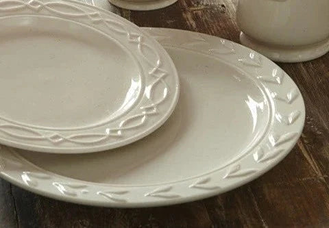 Levingston Cream Stoneware Salad Plate (4 in stock)