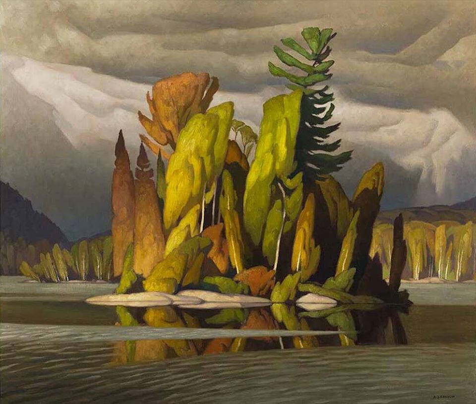 Little Island Art Canvas Casson  38 x 48 (1 in stock)