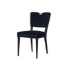 Luella Navy Velvet Dining Side Chair (4 in stock)